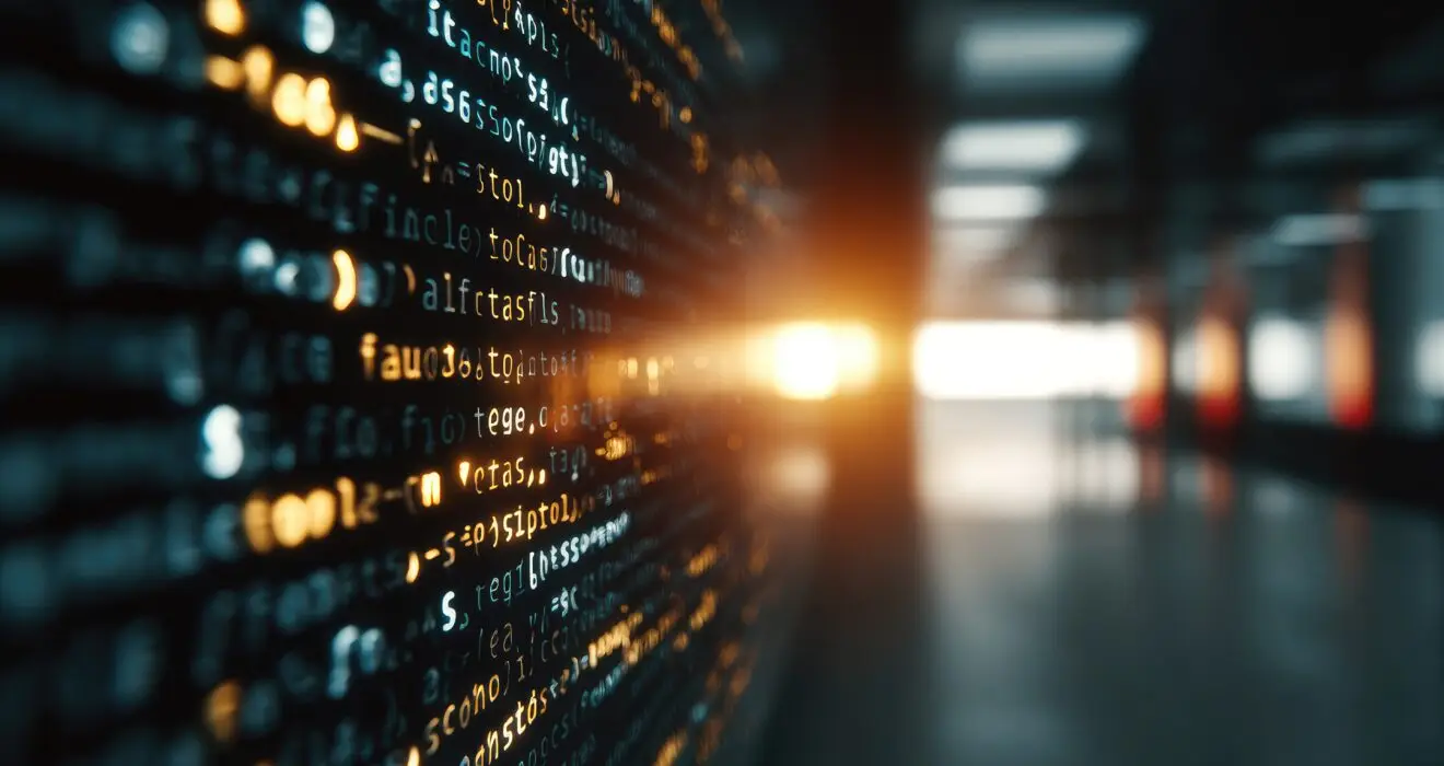 Glowing computer servers