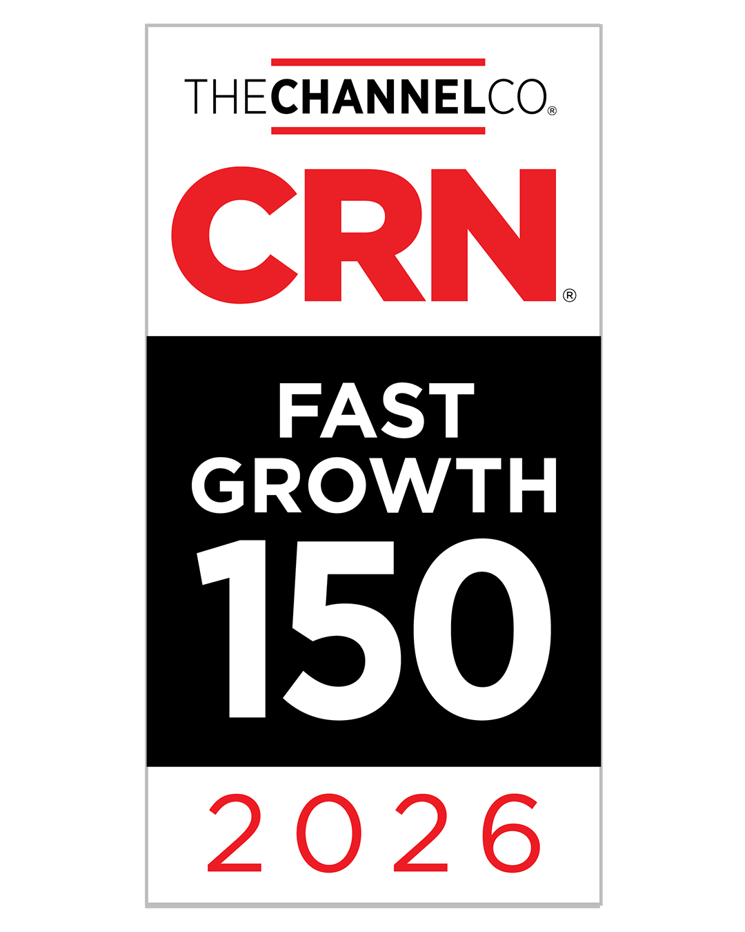 CRN Fast Growth 150 (2023-2026)